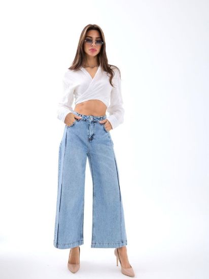 7356 KOT PANTOLON-MAVİ resmi